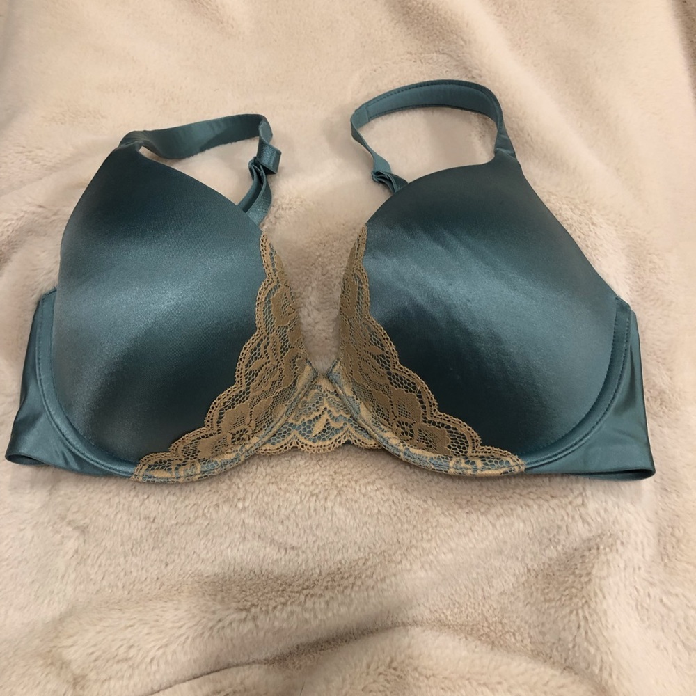 Soma Bra Enhancing Shape Full Coverage Lace Trim, Size 34D